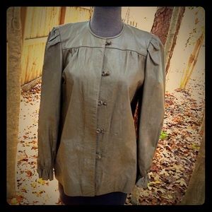 FENDI LEATHER JACKET